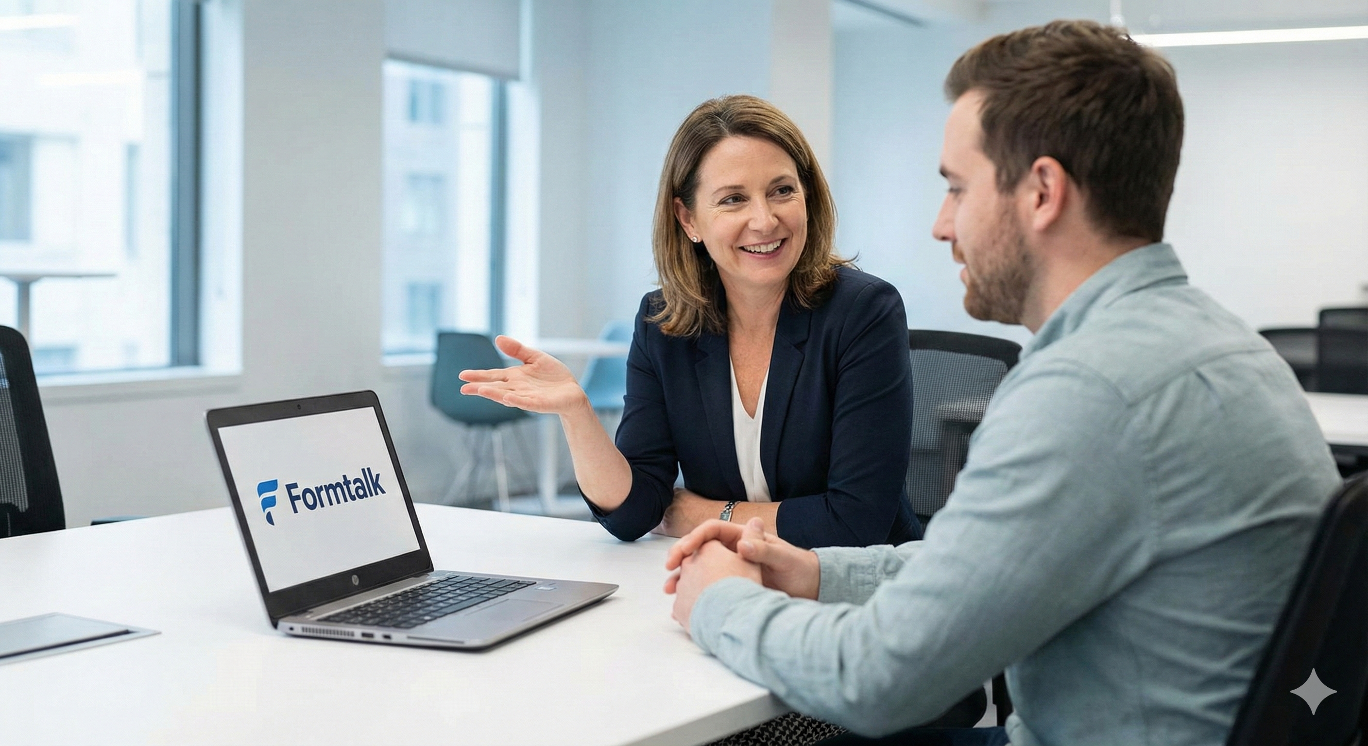 A natural conversation approach to performance reviews with FormTalk