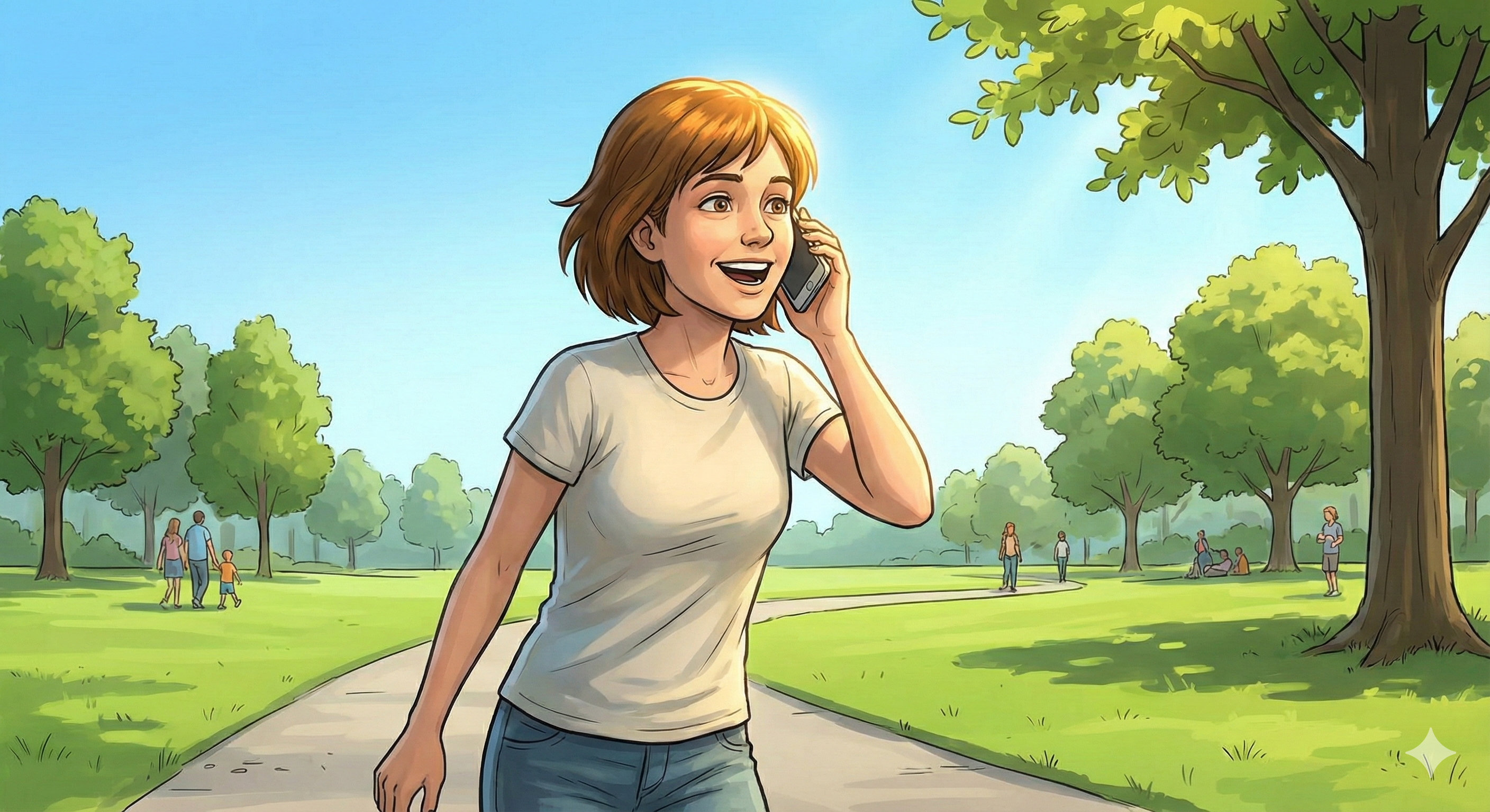 A better way: complete your onboarding forms while enjoying a walk in the park